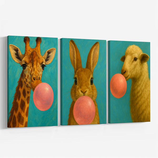 Bubblegum Buddies Set|  Paint By Numbers Kit