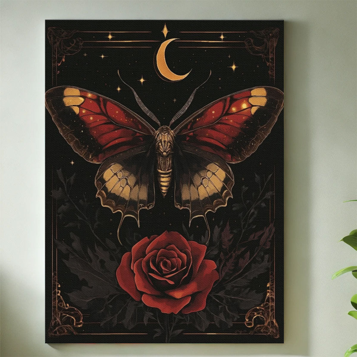 Dark Butterfly | Paint By Numbers Kit