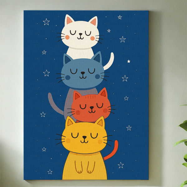 4 Cats | Paint By Numbers Kit