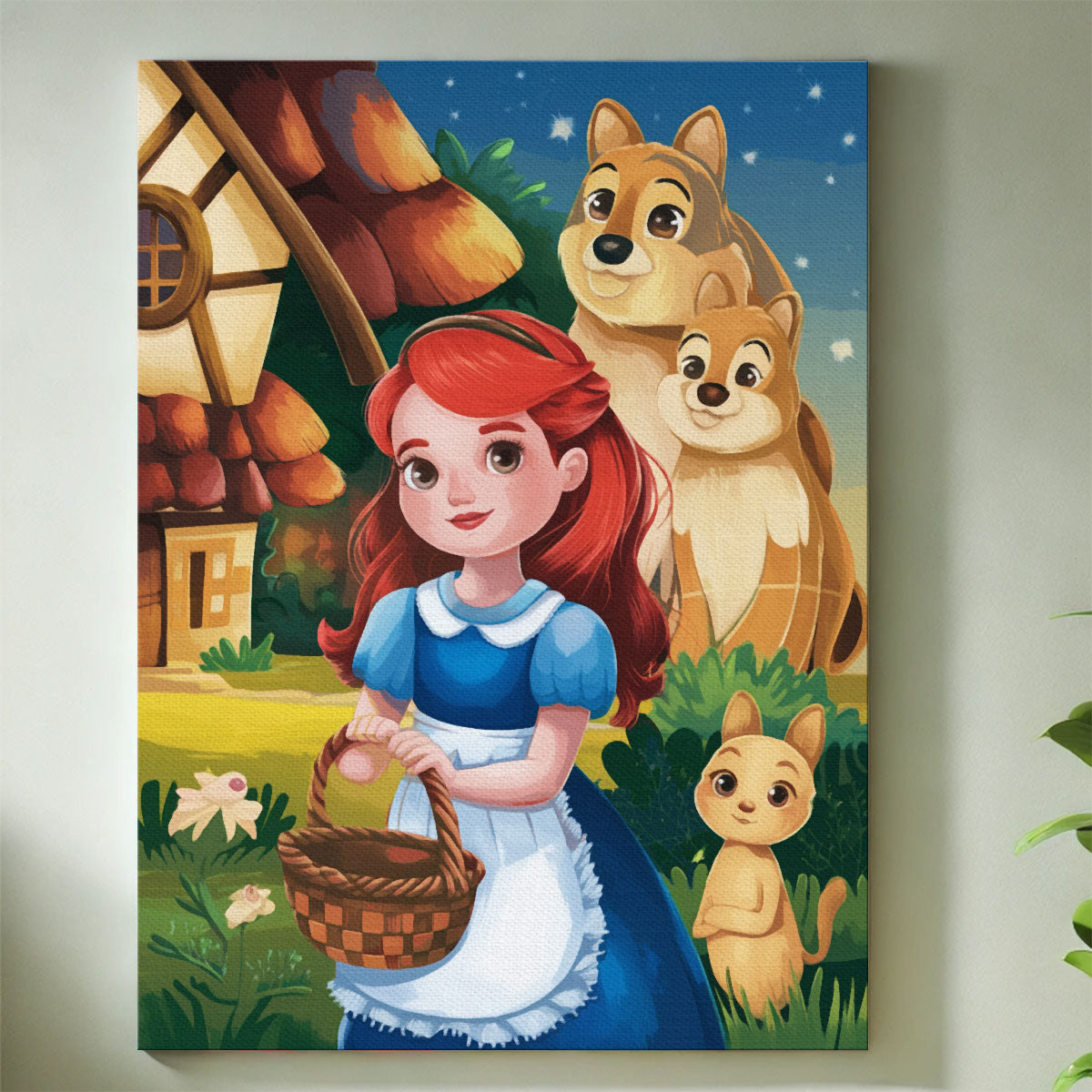 The Village Girl | Paint By Numbers Kit