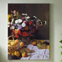 "Flowers and Fruit" by Claude Monet