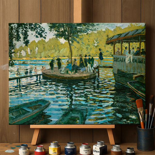"La Grenouillère" by Claude Monet