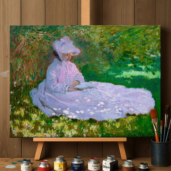 "Springtime" by Claude Monet