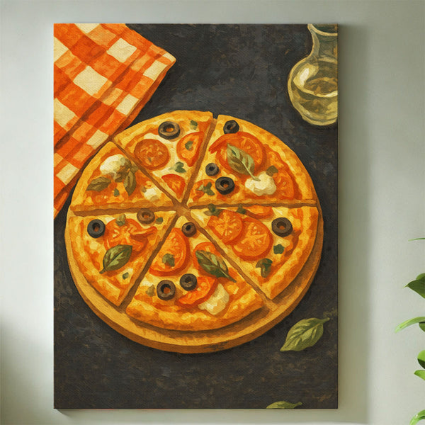 Pizza | Paint-by-number Kit