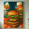 Burger| Paint-by-number Kit