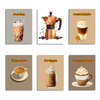 6 Mini Paintings|Café Classics Set