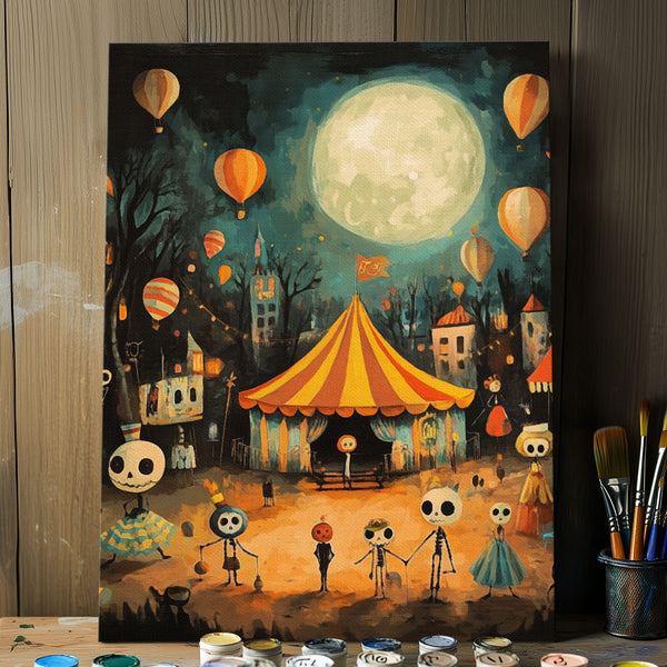 Moonlit Circus of Souls | Paint By Numbers Kit