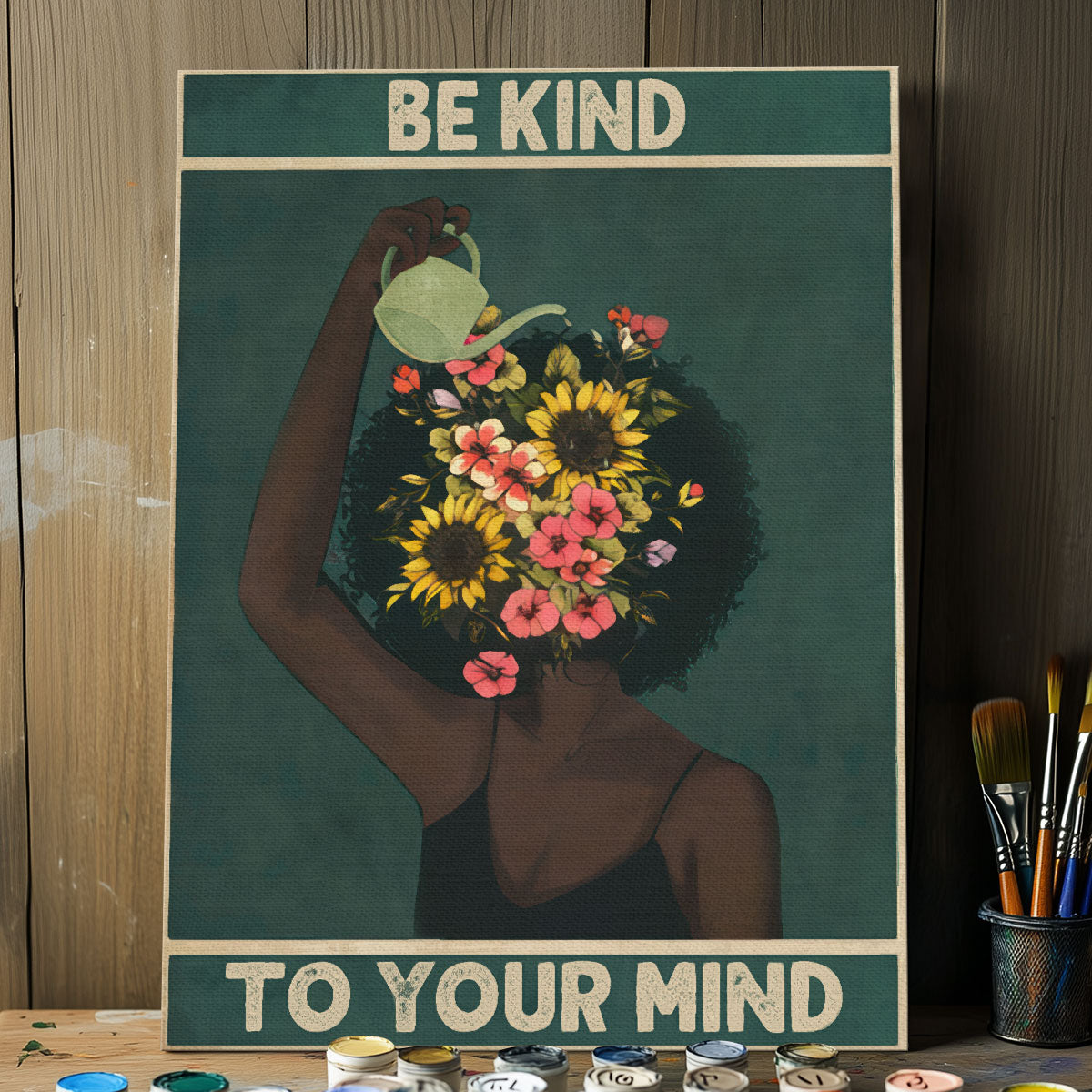 Be Kind To Your Mind | Paint By Numbers Kit