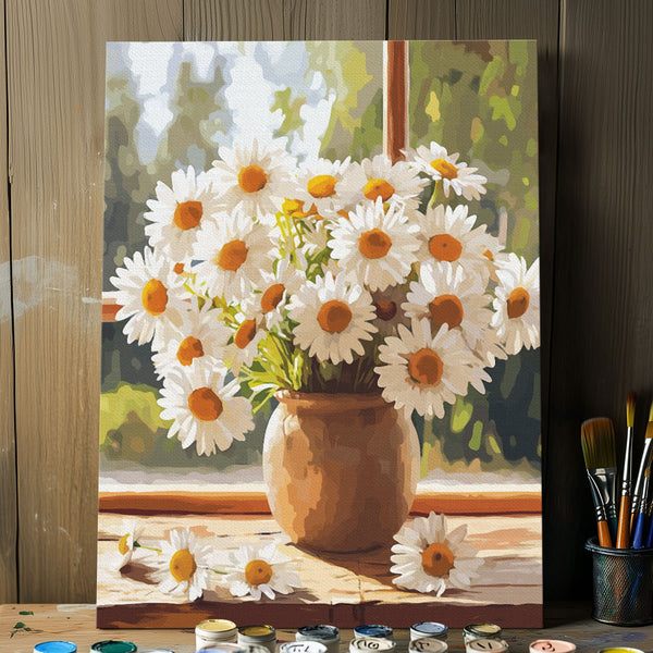 Daisy - April Birth Flower | Paint By Numbers Kit