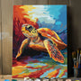 Colorful Turtle | Paint By Numbers Kit