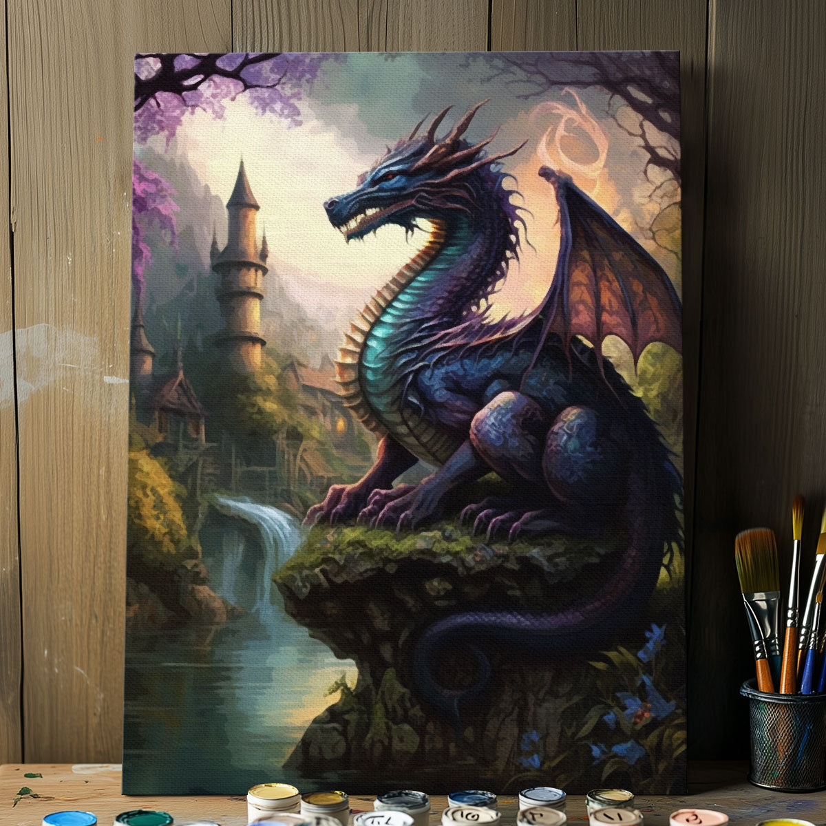 Guardian Over the Realm| Paint By Numbers Kit