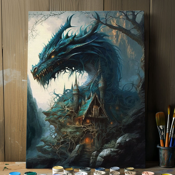 Dragon's Tower | Paint By Numbers Kit