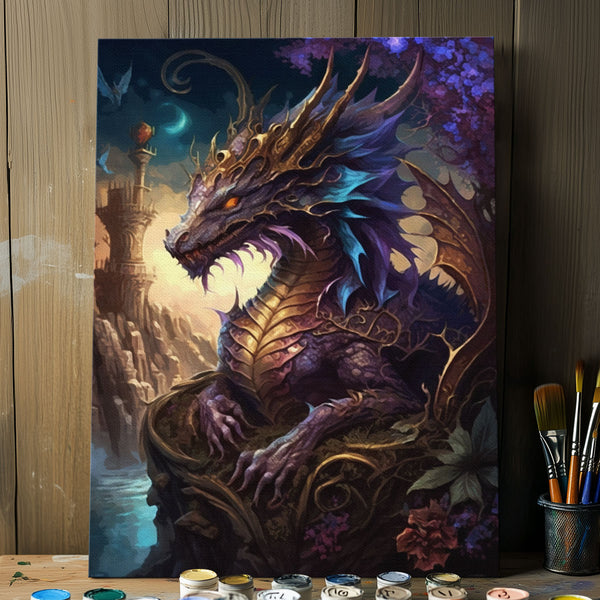 Twilight Dragon | Paint By Numbers Kit