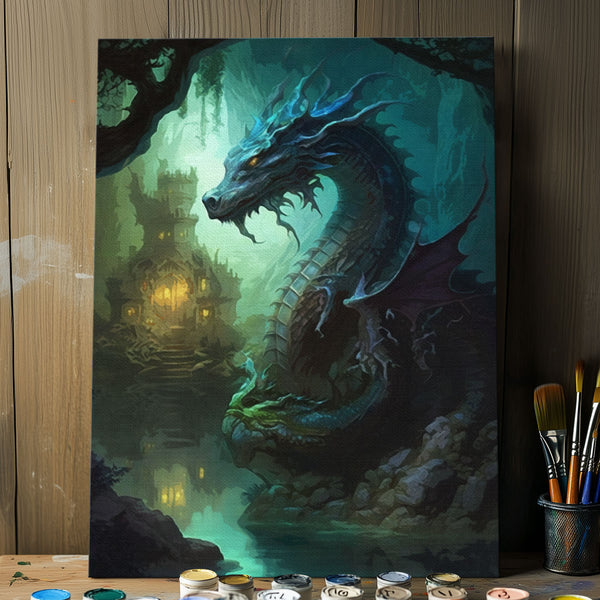 Guardian of Dragon Hollow | Paint By Numbers Kit