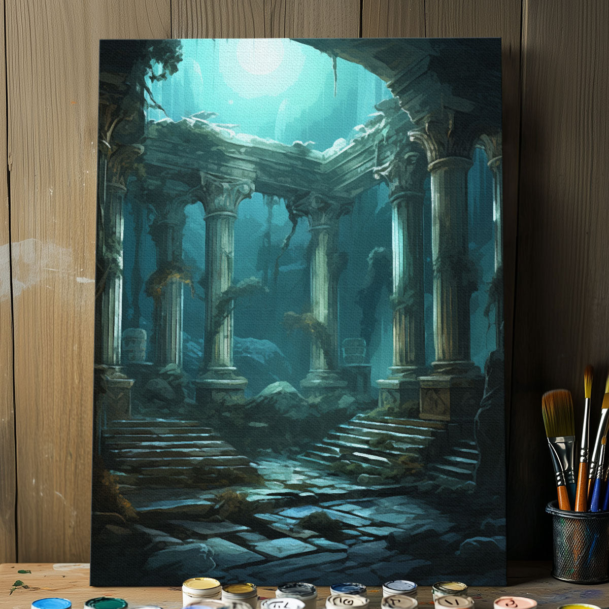 Ancient-Greek PH316 | Paint By Numbers Kit