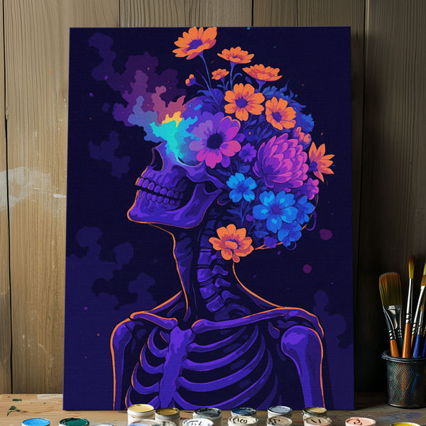 Floral Decay |  Paint By Numbers Kit