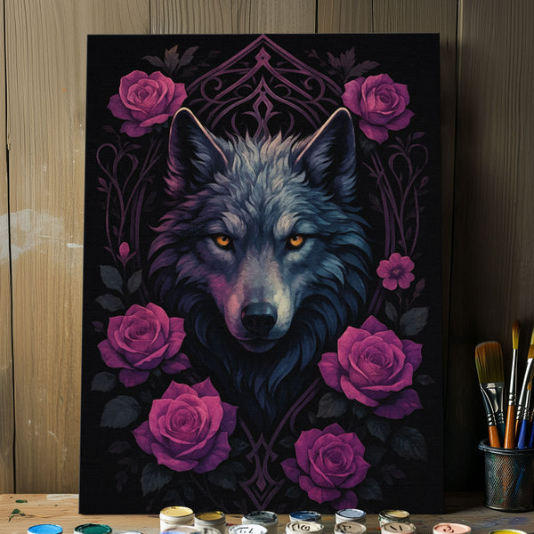 Thorned Wolf | Paint By Numbers Kit