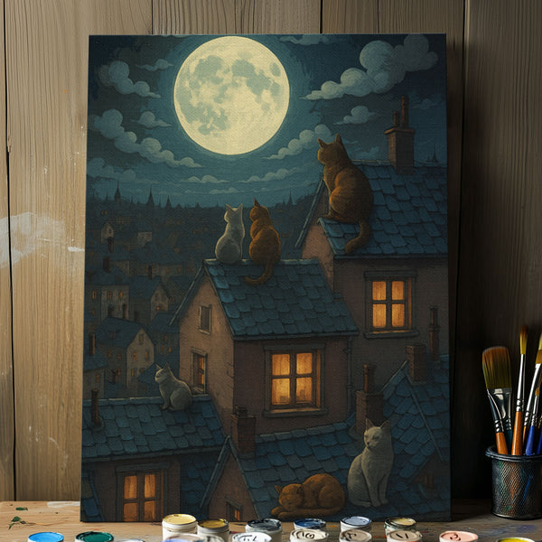 Rooftop Serenade | Paint By Numbers Kit