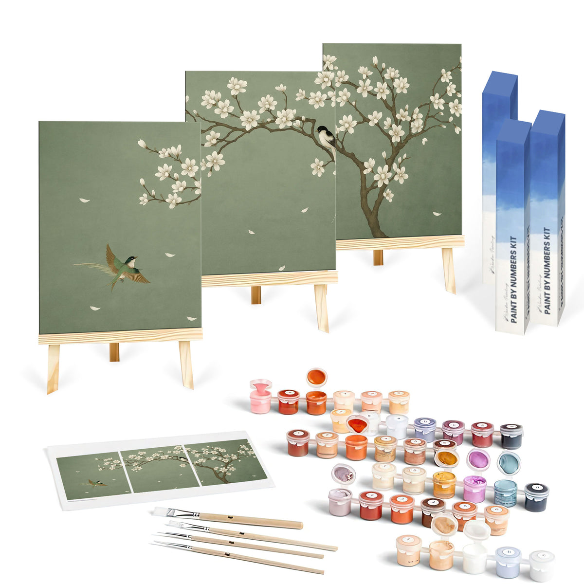 Whispers of Spring Set|  Paint By Numbers Kit