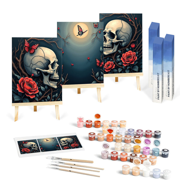 Lunar Requiem Set|  Paint By Numbers Kit