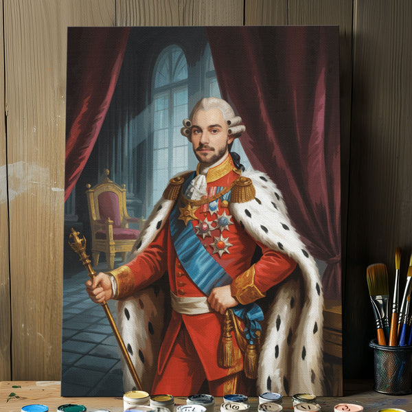 The Royal King | Paint By Numbers Kit