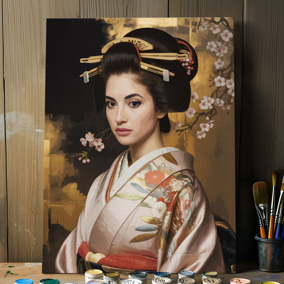 Japan Princess | Paint By Numbers Kit
