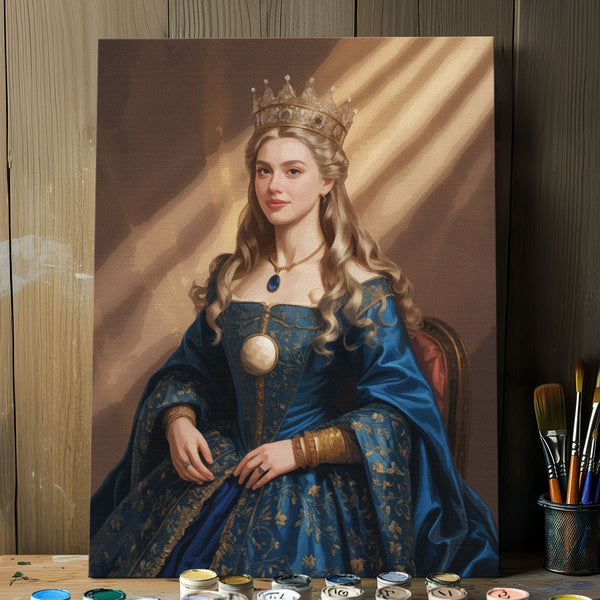 Sapphire Queen | Paint By Numbers Kit