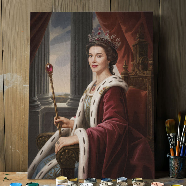 A Majestic Queen |  Paint By Numbers Kit