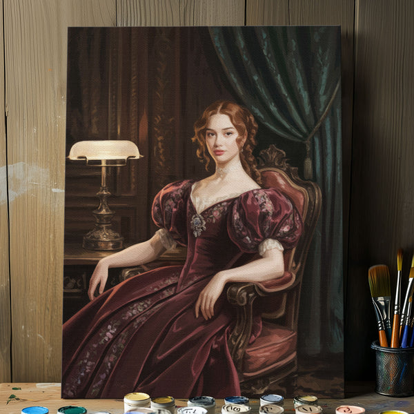 The Ruby Queen | Paint By Numbers Kit