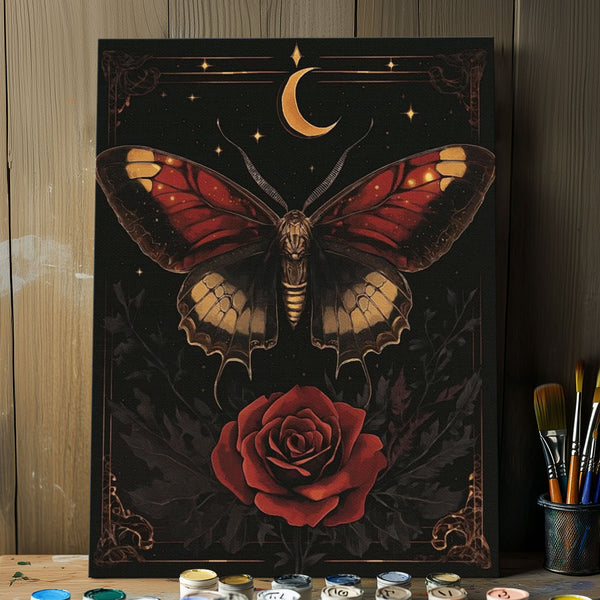 Dark Butterfly | Paint By Numbers Kit