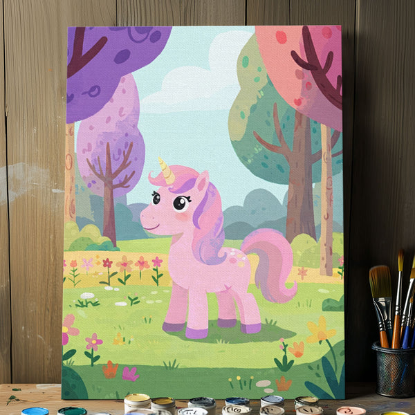 Pink Unicorn | Paint By Numbers Kit