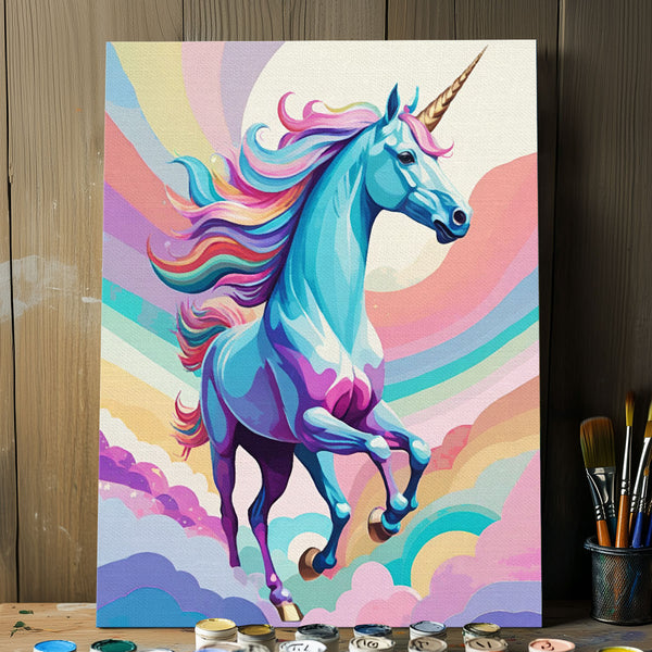 Colorful Horse | Paint By Numbers Kit