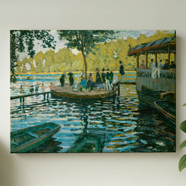 "La Grenouillère" by Claude Monet