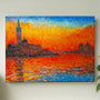 "San Giorgio Maggiore at Dusk" by Claude Monet