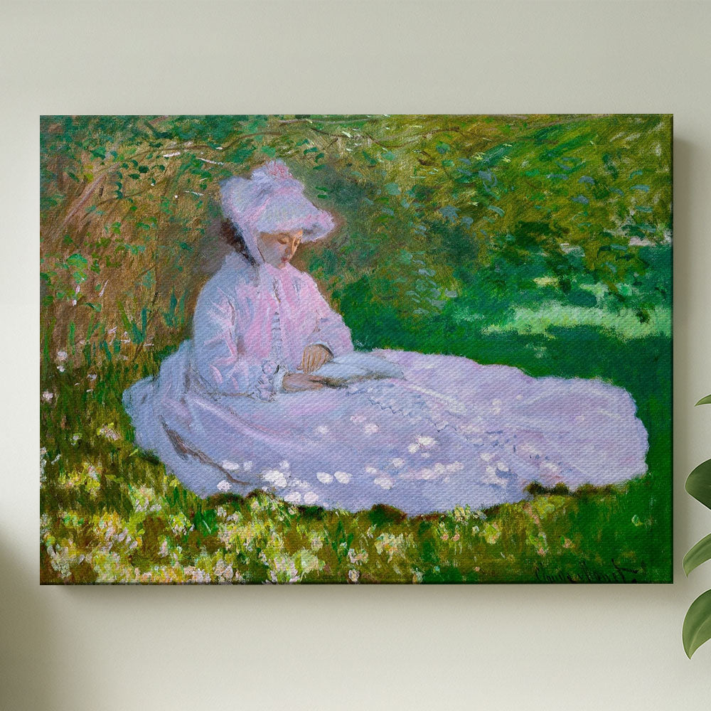 "Springtime" by Claude Monet