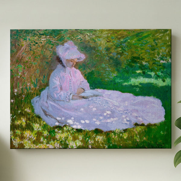 "Springtime" by Claude Monet