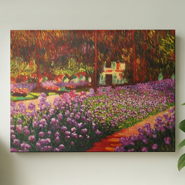"The Artist's Garden at Giverny" by Claude Monet