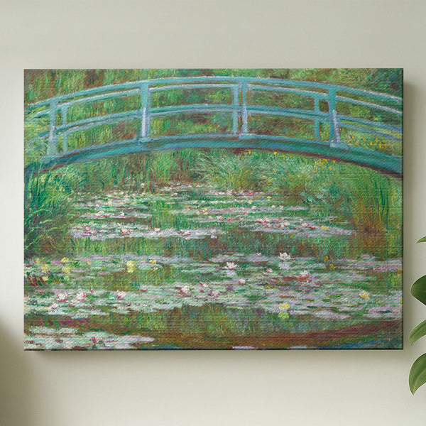 "The Japanese Footbridge and the Water Lily Pool, Giverny" by Claude Monet