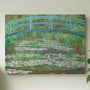 "The Japanese Footbridge and the Water Lily Pool, Giverny" by Claude Monet