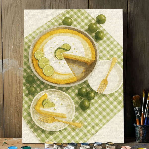 Key Lime Pie | Paint-by-number Kit