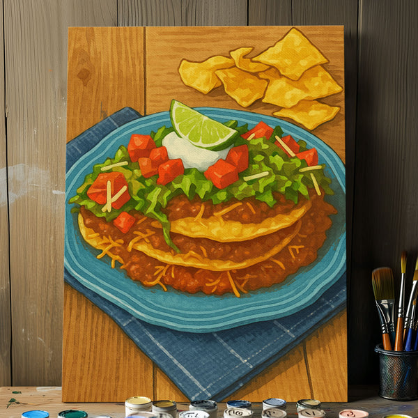 Old Fashioned Enchilada | Paint-by-number Kit