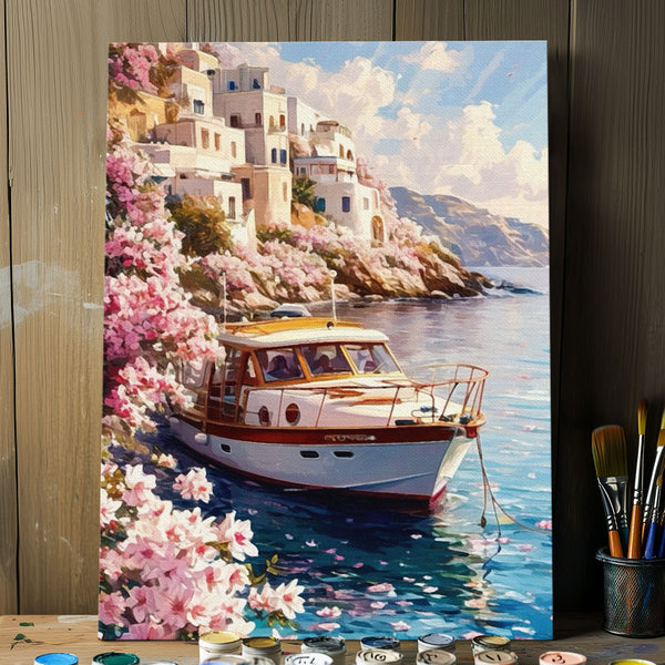 Blossoms of Amalfi|  Paint By Numbers Kit