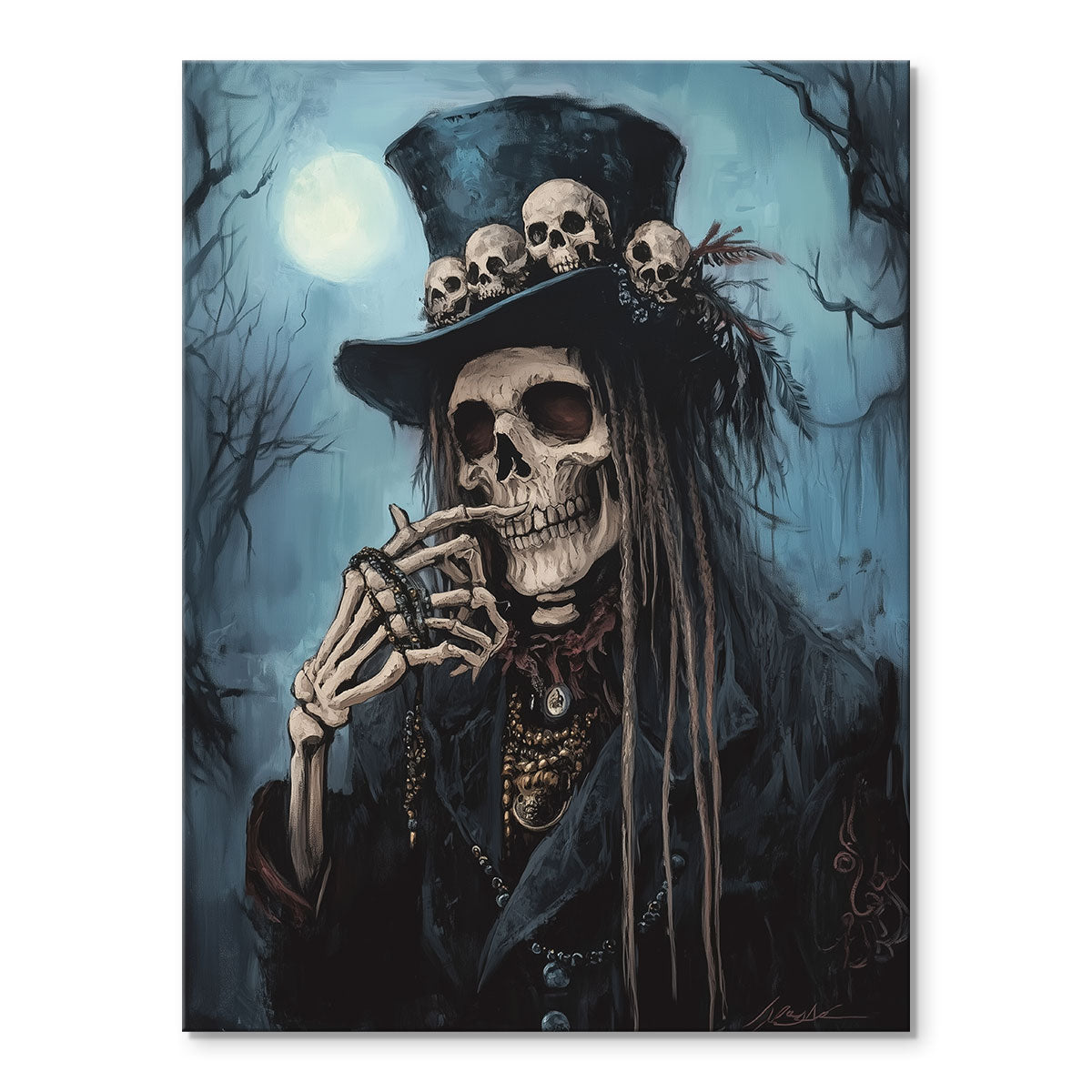 Midnight Skullkeeper | Paint By Numbers Kit