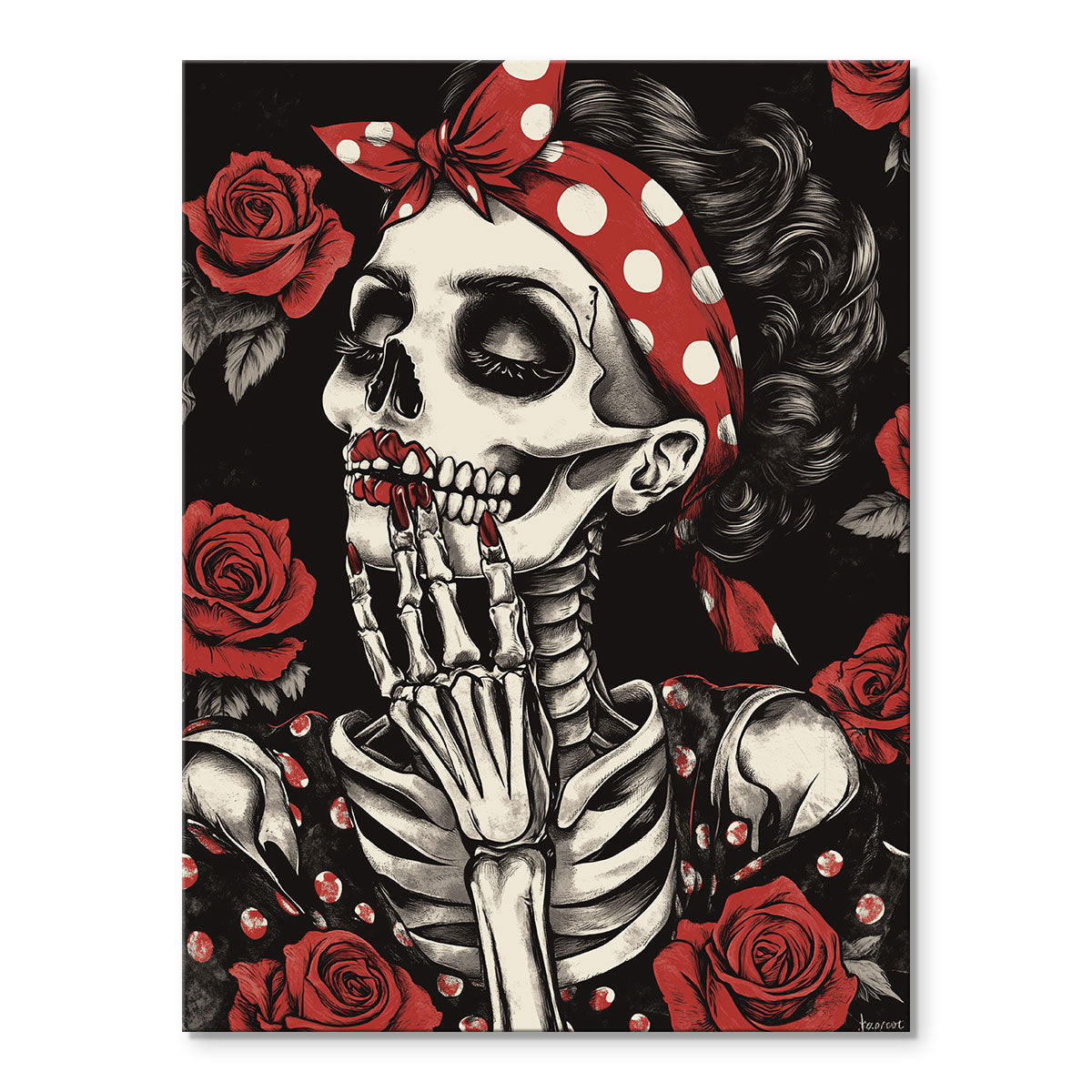 Vintage Skeleton | Paint By Numbers Kit