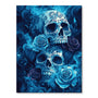 Blue Roses and Skulls | Paint By Numbers Kit
