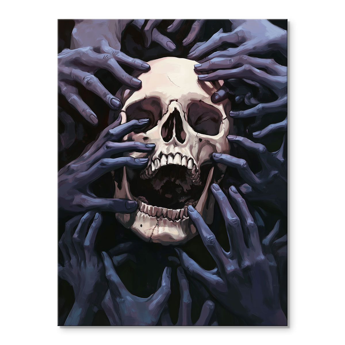 Grasped by Darkness | Paint By Numbers Kit