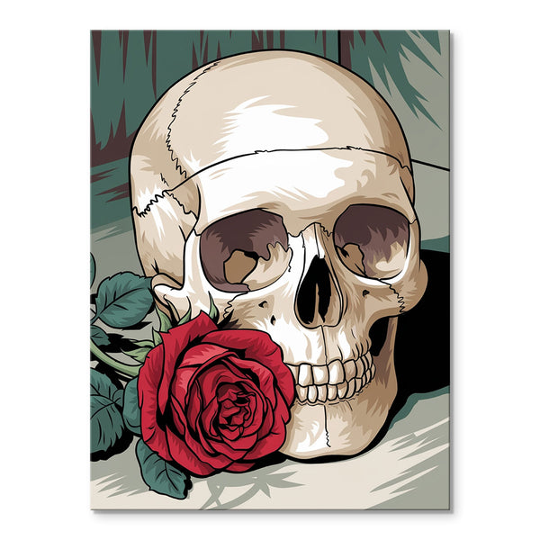 Death's Rose | Paint By Numbers Kit