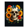 Butterflies and Sunflower Skull | Paint By Numbers Kit