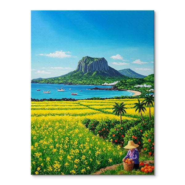 Summer in Jeju | Paint By Numbers Kit