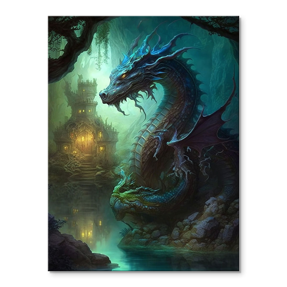 Guardian of Dragon Hollow | Paint By Numbers Kit